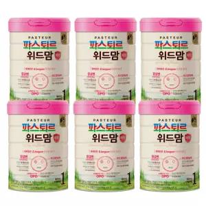 파스퇴르 위드맘 제왕 분유 1단계 750g 6개