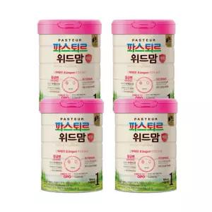 파스퇴르 위드맘 제왕 분유 1단계 750g 4개