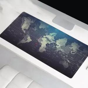 (세계지도) 게이밍 장패드 70X30cm /게임/대형/키보드/매트/게이머/가정/사무실/PC방/휴대/고무/천