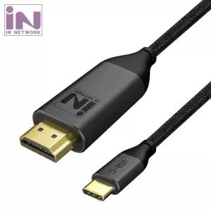 USB3.1 C타입 to HDMI Ver2.0 컨버터 2M IN-CTOH602M