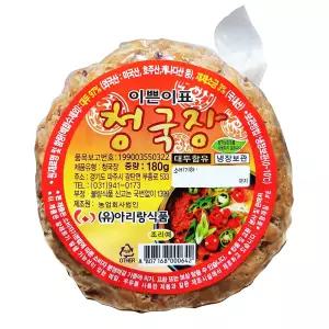 아리랑식품 아리랑 이쁜이표 청국장 180g 12개 항아리 이강산닷컴