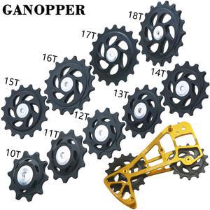 변속기 시마노 스램용 베어링 자전거 리어 자키 휠 MTB 풀리 롤러 10T 11T 12T 13T 14T 15T 16T 17T 18T