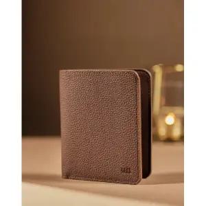 [롯데백화점]닥스 액세서리 [선물포장/쇼핑백동봉][SLIM MAX][D folding] 슬림 브라운 중지갑 DBWA6E751