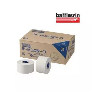 니찌반 배틀윈 C타입 테이프 38mm x 12m 12롤 1박스 근육 관절 테이핑 C테이프 면테이프 C38