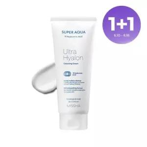 [1+ 1][미샤] 수퍼 아쿠아 울트라 히알론 클렌징 크림 200ml