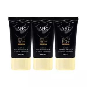 [NS홈쇼핑]AHC 마스터즈 아쿠아 리치 선크림 대용량 썬크림 60ml 3개[35842446]