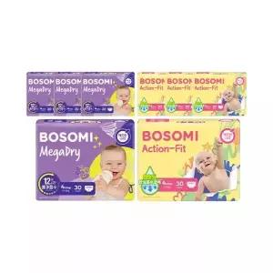 보솜이 NEW 액션핏, 대형, 30매, 4개+ 메가드라이 대형, 30매, 4개