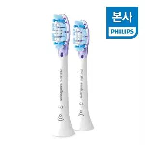 [필립스](마산점)소닉케어 G3 프리미엄 잇몸 케어 칫솔모 화이트 2개입 HX9052/14