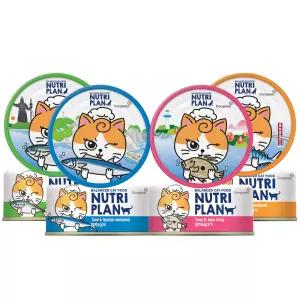 동원 뉴트리플랜 통영캔 90g x 24캔 4종모음 고양이캔 고양이간식 습식캔