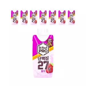 닥터유프로 고함량 단백질드링크 딸기 250ml, 8개