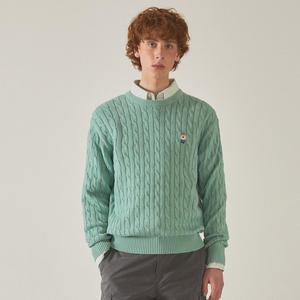 [AK분당점] [후아유] Steve Cable Sweater(M) WHKAF1102M*