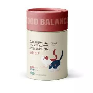 굿밸런스 짜먹는 고양이 간식 플러스 60p