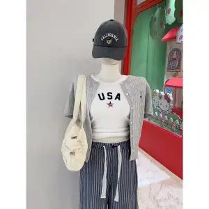 [후아유](김해점)Steve R-neck Cable ShortSleeve Cardigan / WHCKG2412F