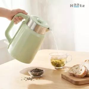 하츠 이지보일 304 스텐 통주물 전기포트 1.7L 대용량 전기주전자 CKT-1700G(LG) 라이트그린