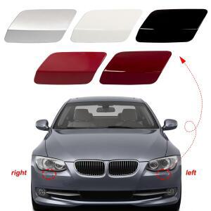 BMW 328i 335I E92 E93 쿠페 컨버터블 액세서리 2011-2013 용 앞 범퍼 헤드 라이트 와셔 커버 61677253393