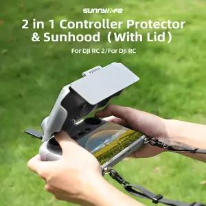 dji 호환 RC2 RC1용 선쉐이드 후드 스크린 포함 Air 3 Mini3 Pro용 리모컨 서브 패널 커버