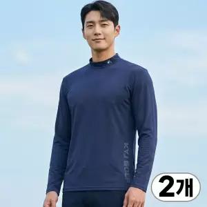 2장 김영주골프 남성용 냉감 라운드 긴팔티 기본핏 신축성 쾌적한 기능성 티셔츠 1107