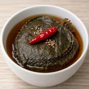 밥도둑 수제 깻잎 장아찌 500g