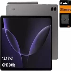 삼성 갤럭시 탭 S9 FE 플러스 안드로이드 태블릿 12.4인치 터치스크린 8GB RAM 스토리지 SD 카드 18시간 긴