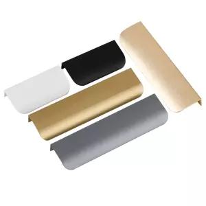 80mm 서랍장 싱크대 옷장 히든 가구 손잡이 장농 도어 신발장 수납장 상부 붙박이장 플랩 빌스브로