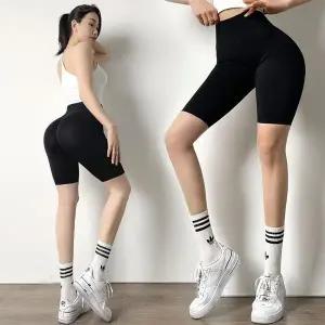 고품질 힙업셔링5부레깅스 바이커쇼츠 몸매보정 하이웨스트 힙업 엉뽕 (W8CD5A5)