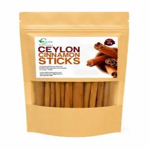 실론 시나몬 스틱 홀 오가닉 USDA 인증 1.3온스 37g 5인치 컷 프리미엄 품질 글루텐 프리 비-GMO - 베이킹
