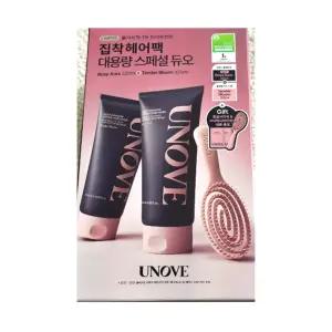 어노브 딥 데미지 리페어 헤어 마스크 320ml 2개 (텐더블룸+로지아우라+브러쉬)