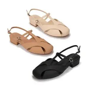 론칭가 156,000원 에스콰이아 여성 리아 슬링백 샌들 FMSD506_508 413533