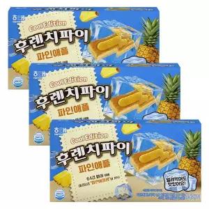 해태 후렌치파이 파인애플 192g 3입 탕비실 사무실 간식