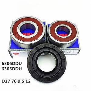 LG 호환 드럼 세탁기 NSK 베어링 6306 워터 씰 오일 씰링 링 D37 76 9.5 12