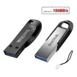 USB 플래시 드라이브 펜 스틱 온 키 메모리 3.0 또는 3.2 512GB 32 128