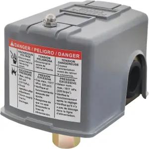 세지우가 수압 스위치 3050 PSI 우물 펌프 압력 자동 전기 제어 조절식 차동 장치 1 /4인치 여성 NPT
