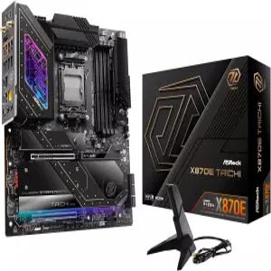 ASRock AMD X870E 타이치 라이젠 소켓 AM5 X870 듀얼 채널 DDR5 M 256GB 8200 EATX 마더보드 M.2 LED WiFi