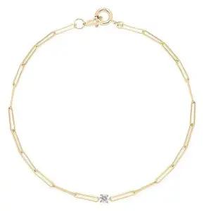 [로이드](마산점)랩다이아몬드 0.09CT 클립 18K 팔찌 LWF26009D