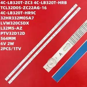 LED 백라이트 스트립 5 램프 Thomson 32HD30 T32RTL540 32 TV TCL32D05ZC22AG2 5SP 4CLB320TZC3 TC320M04