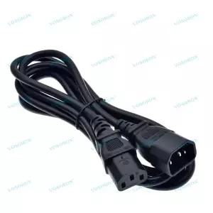 IEC C14 to C13 UPS PDU 전원 코드 0.3m 0.6m 1m 2m IEC C13 C14 전원 공급 케이블 PC 컴퓨터 모니터 PDU D