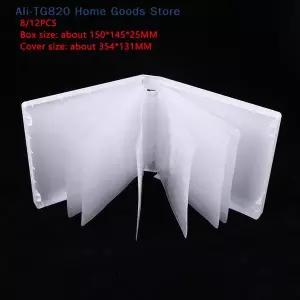 TG820812PCS CD 케이스 디스크 DVD 보관 가방 대용량 포장 상자 CD 홈룸 디스크 보관 상자