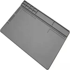Uppmean 대형 실리콘 시계 수리 매트 논슬립 고무 13.8 x9.8 35x25cm 내열 작업 패드 휴대폰 노트북 나사