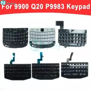 Nowey P9983 Blackberry 9900 Q20 P9983 9983 핸드폰 용 커버 키보드 영어 러시아어 아랍어 키패드 하우징