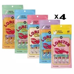 고양이 짜먹는간식 랍스터츄 48g X4개 영양 키토산 반려동물용품 (WC438D7)