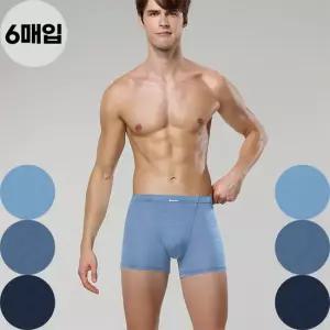 제임스딘 남자 여름드로즈 인견드로즈 남사각 팬티 6종 세트 시원한 여름속옷