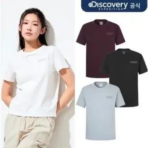 디스커버리 25SS 프레시벤트 여성 스몰그래픽 반팔티셔츠 DWRS94053 284859