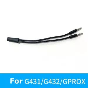 로지텍 G431 G432 G 프로 X 헤드셋용 하이 퀄리티 오디오 익스텐션 케이블 1 to 2