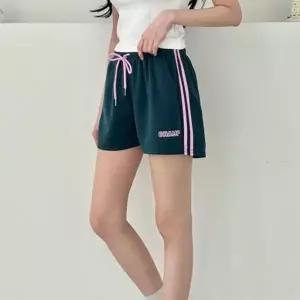 여성 트레이닝 츄리닝 하프 사이드 투라인 숏팬츠 반바지-WFOK3A3