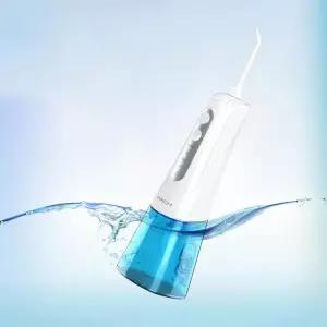 [아트박스]/오엠티 휴대용 구강세정기 물치실 충전식 IPX7 방수 300ml