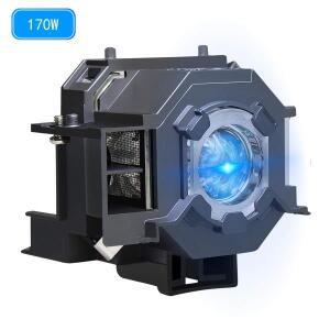 EPSON S5 S6 S6+S52 X5 X6 EX30 EX50 TW420 W6 77C EMP-H283 V13H010L41용 ELPLP41 프로젝터 램프 대체품