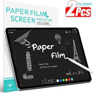 종이 느낌 화면 보호기 필름 Xiaomi Mi Pad 5 6 6S Pro pad6 11 12.4 Redmi SE 10.61 용 무집열판택 PET 그