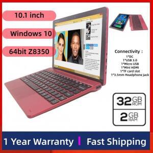 Remax-101 64비트 2in1 10.1인치 윈도우 10 태블릿 PC 탈착식 키보드 포함 인텔 아톰 Z8350 2GB DDR ROM 12