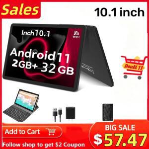 10.1인치 2GB 램 롬 FX10 안드로이드 11 태블릿 PC 올위너 A133 쿼드코어 1.4GHz 후면 카메라 8.0M 픽셀 타