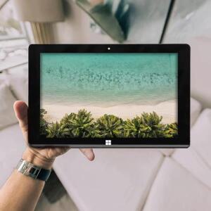 8GB RAM 128GB ROM 10.1인치 윈도우 10 태블릿 PC 64비트 인텔 아톰 x5-Z8350 1920 x 1200 IPS 듀얼 카메라